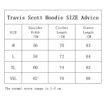 Travis Scott Hoodie Black/Grey, cztW132