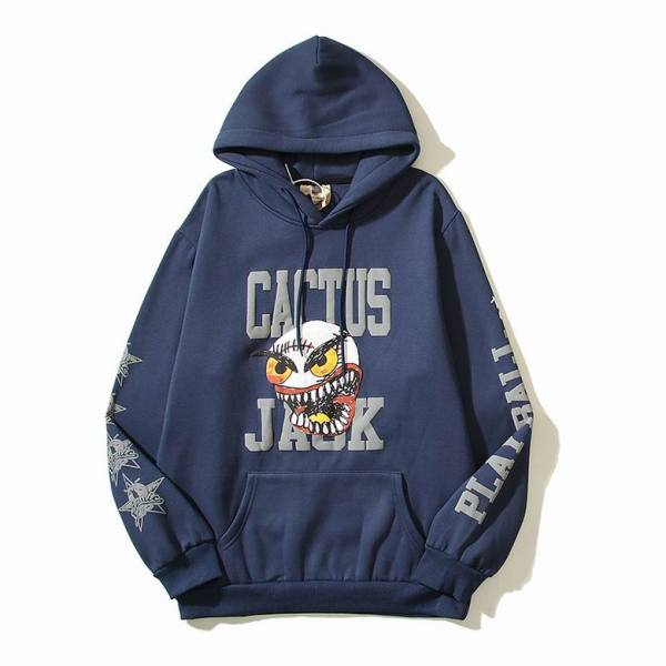 Travis Scott Hoodie Blue, cztn2498