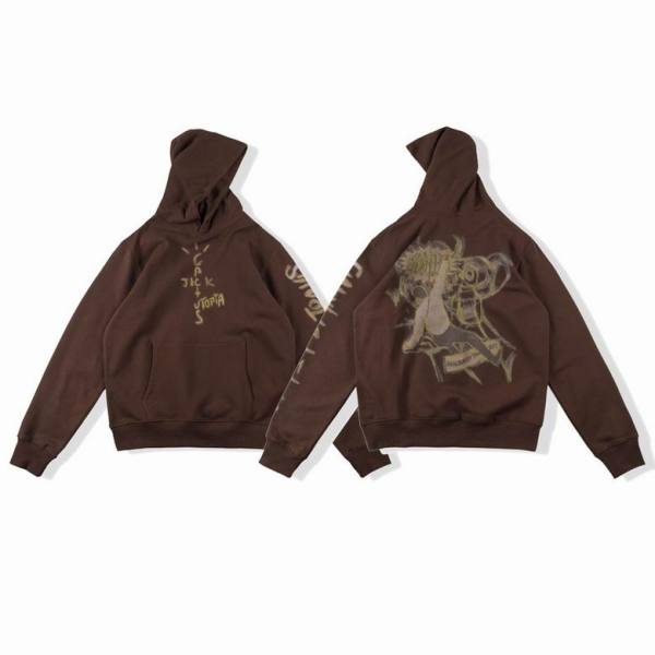 Travis Scott Hoodie Brown, czt01