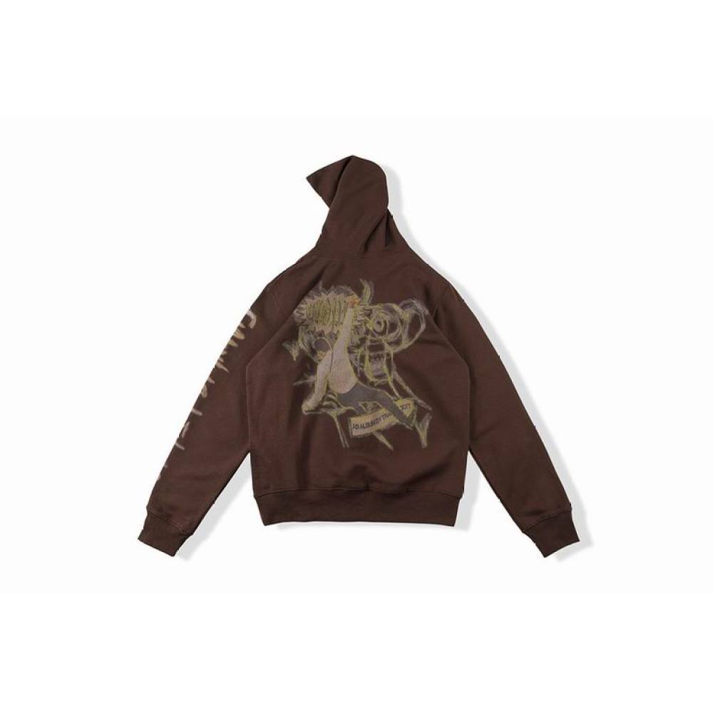  Travis Scott Hoodie Brown, czt01
