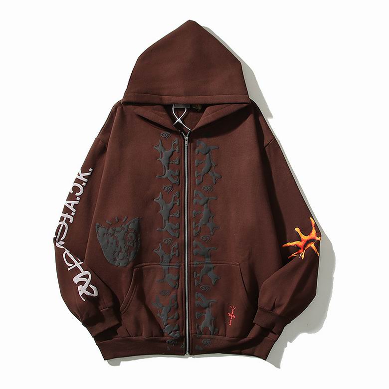  Travis Scott Hoodie Brown, czt09