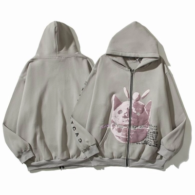 Travis Scott Hoodie Grey, czt08 01