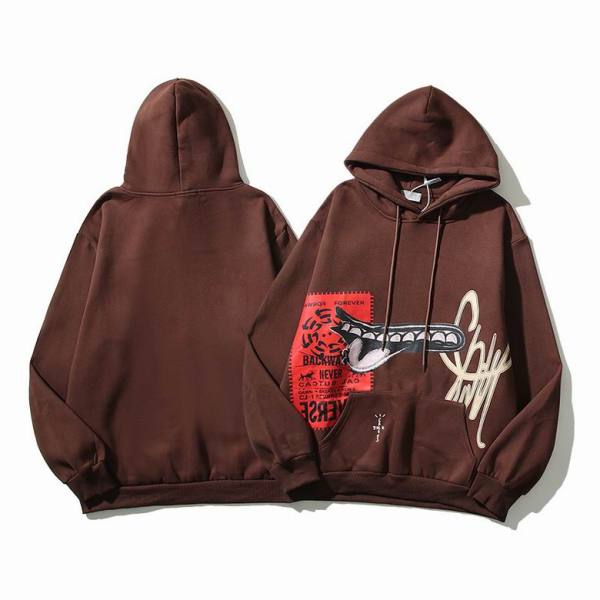 Travis Scott Hoodie Reddish-brown, czt01