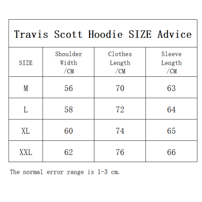 Travis Scott Hoodie Reddish-brown, czt01