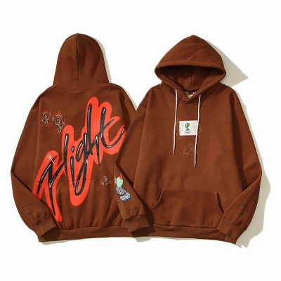 Travis Scott Hoodie Reddish-brown, cztn2476 01