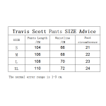  Travis Scott Pants Brown, czt01