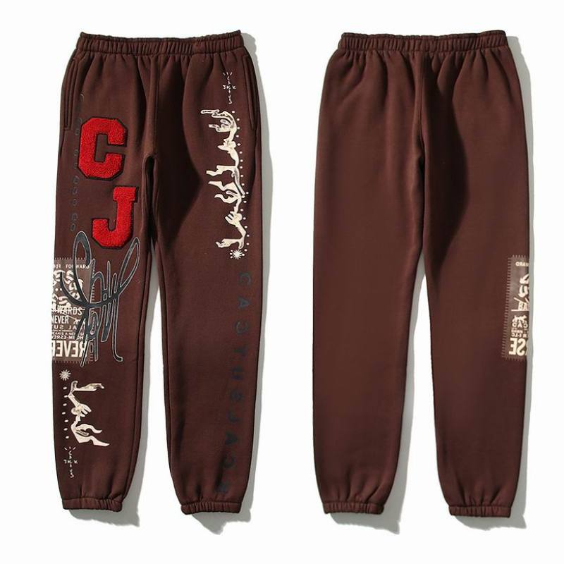  Travis Scott Pants Brown, czt01
