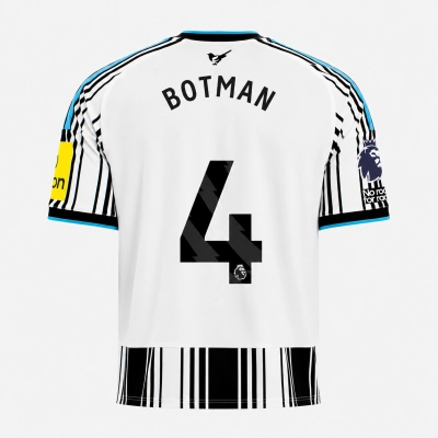 Newcastle United 2026/27 #4 Sven Botman EPL Home Jersey - Player Version Football Shirt | Slim Fit 01
