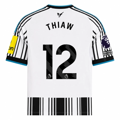 Newcastle United 2026/27 #12 Malick Thiaw EPL Home Jersey - Player Version Football Shirt | Slim Fit 01