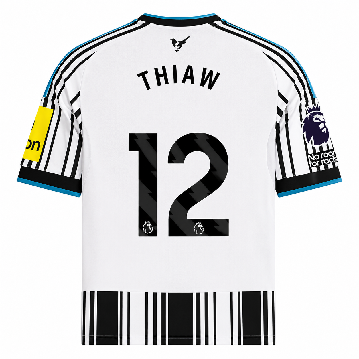 Newcastle United 2026/27 #12 Malick Thiaw EPL Home Jersey - Fan Version Football Shirt | Regular Fit