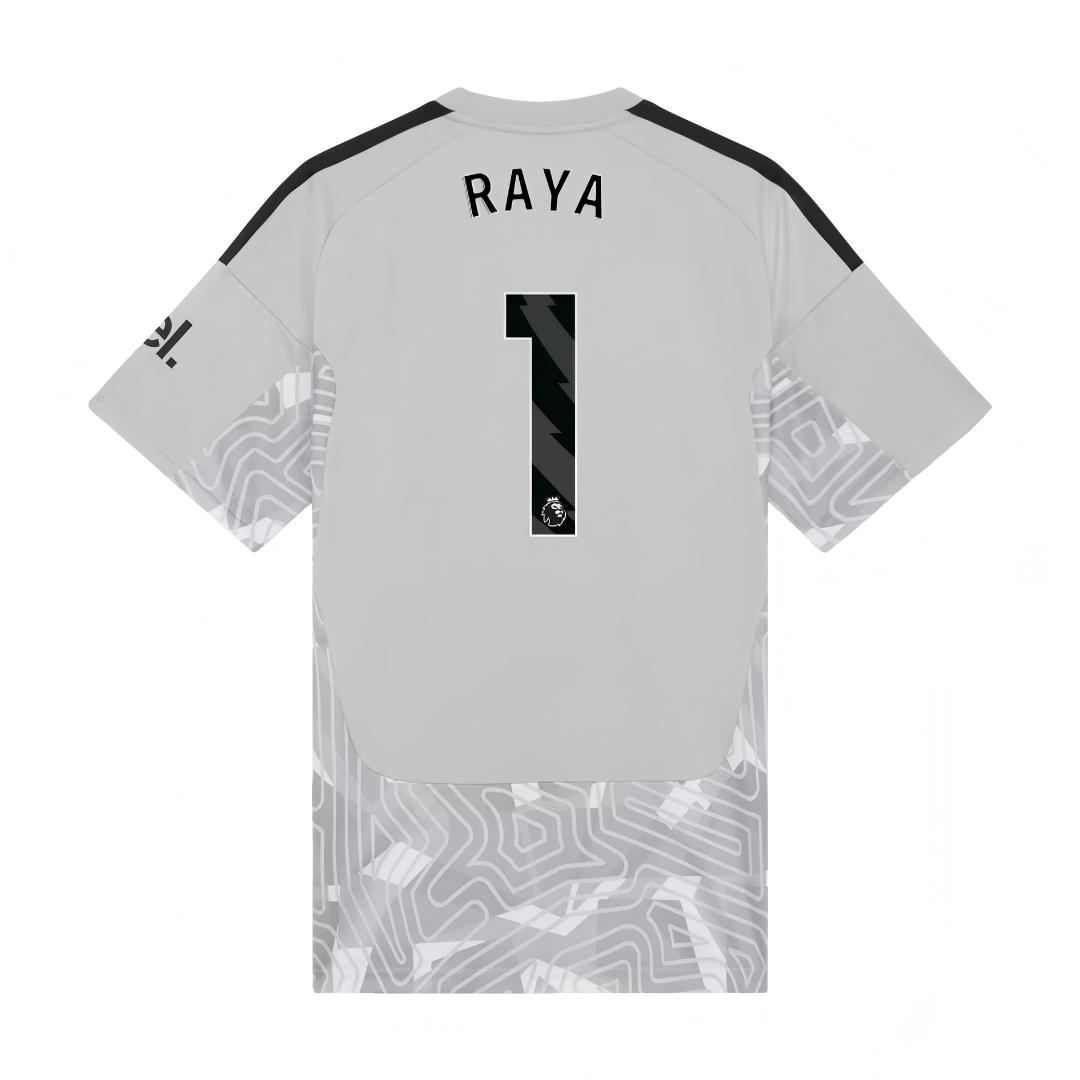 Arsenal 2026/27 #1 David Raya EPL Home Jersey - Player Version Football Shirt  | Slim Fit