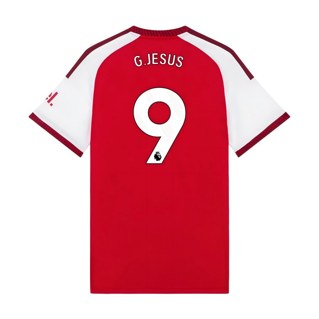Arsenal 2026/27 #9 Gabriel Jesus EPL Home Jersey - Fan Version Football Shirt  | Regular Fit