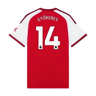 Arsenal 2026/27 #14 Viktor Gyökeres EPL Home Jersey - Fan Version Football Shirt  | Regular Fit 01