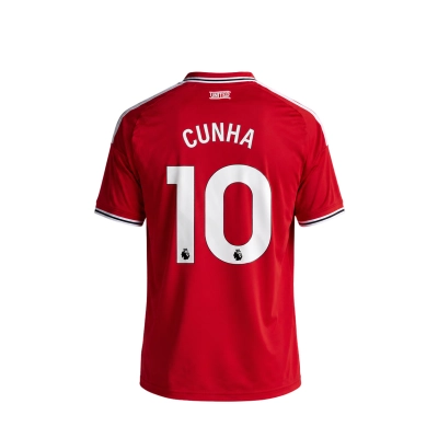 Manchester United 2026/27 #10 Cunha EPL Home Jersey - Player Version Football Shirt-Slim Fit 01