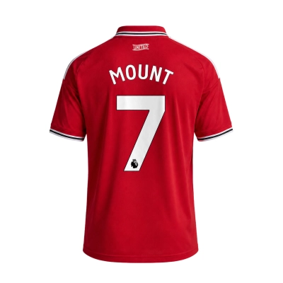 Manchester United 2026/27 Kids #7 Mount EPL Home Jersey - Fan Version Kids Football Shirt-Regular Fit 01