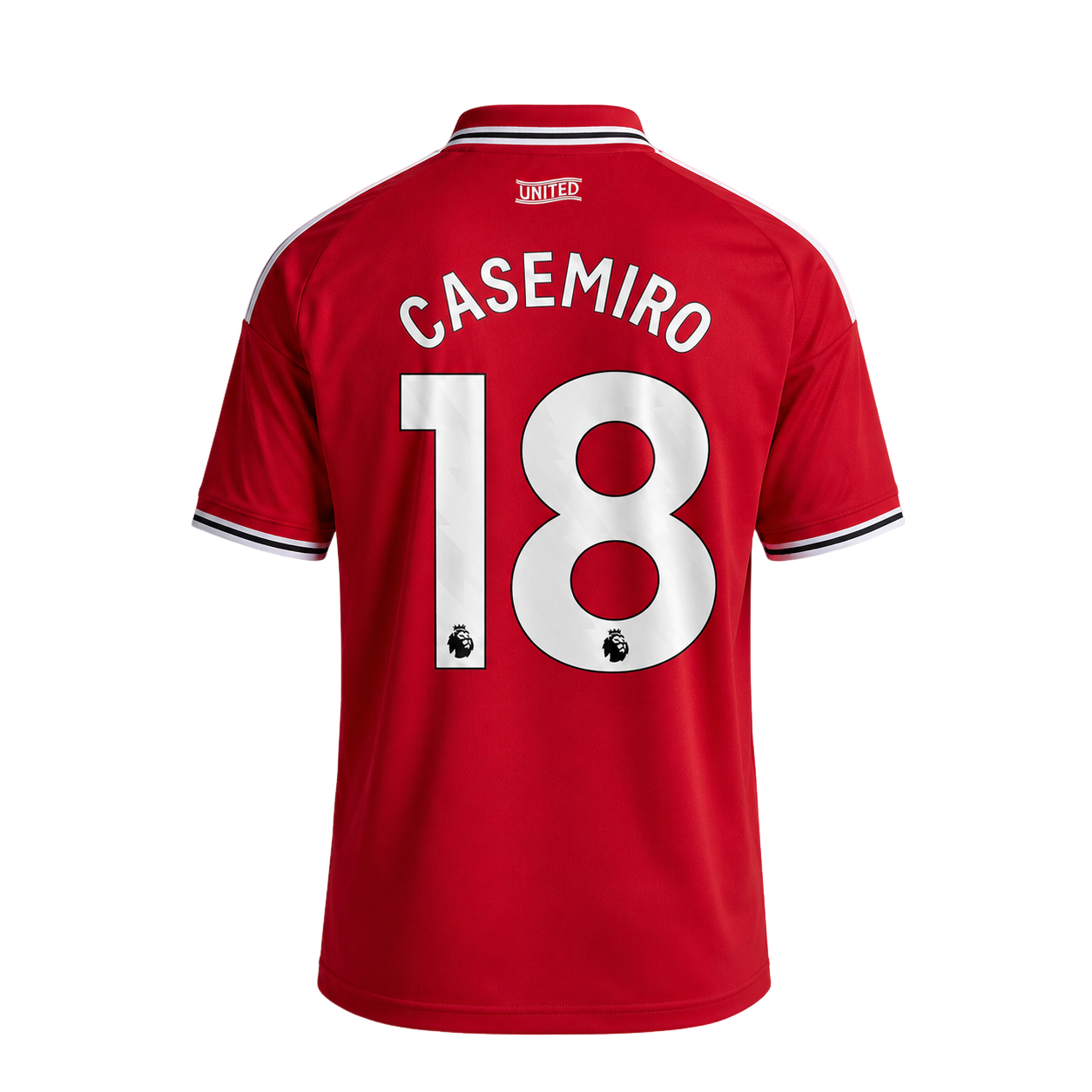 Manchester United 2026/27 #18 Casemiro EPL Home Jersey - Fan Version Football Shirt-Regular Fit
