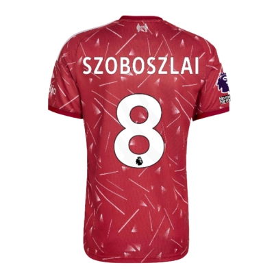 Liverpool 2026/27 #8 Dominik Szoboszlai EPL Home Jersey - Fan Version Football Shirt-Regular Fit 01