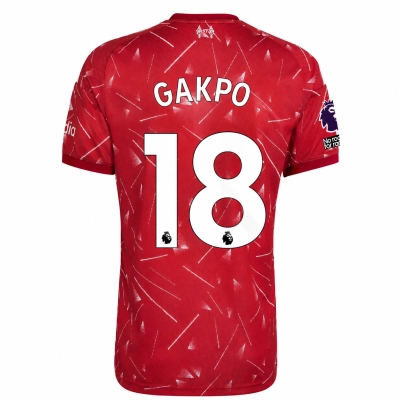 Liverpool 2026/27 #18 Cody Gakpo EPL Home Jersey - Player Version Football Shirt-Slim Fit 01