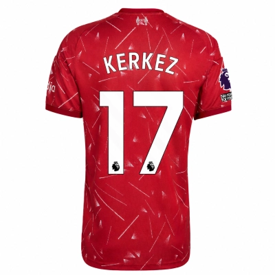 Liverpool 2026/27 #17 Milos Kerkez EPL Home Jersey - Player Version Football Shirt-Slim Fit 01