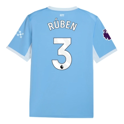 Manchester City 2026/27 #3 Ruben Dias EPL Home Jersey - Player Version Football Shirt-Slim Fit 01