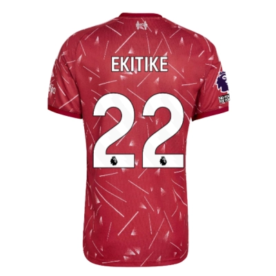 Liverpool 2026/27 #22 Hugo Ekitike EPL Home Jersey - Player Version Football Shirt-Slim Fit 01