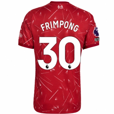 Liverpool 2026/27 #30 Jeremie Frimpong EPL Home Jersey - Fan Version Football Shirt-Regular Fit 01