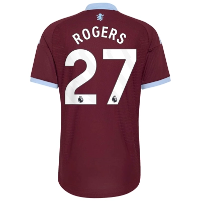 Aston Villa 2026/27 #27 Morgan Rogers EPL Home Jersey - Player Version Football Shirt-Slim Fit 01