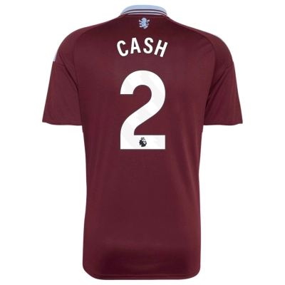 Aston Villa 2026/27 Kids #2 Matty Cash EPL Home Jersey - Fan Version Football Shirt-Regular Fit 01