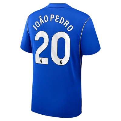 Chelsea 2026/27 Kids #20 João Pedro EPL Home Jersey - Fan Version Football Shirt-Regular Fit 01
