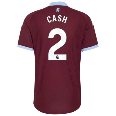 Aston Villa 2026/27 #2 Matty Cash EPL Home Jersey - Player Version Football Shirt-Slim Fit 01