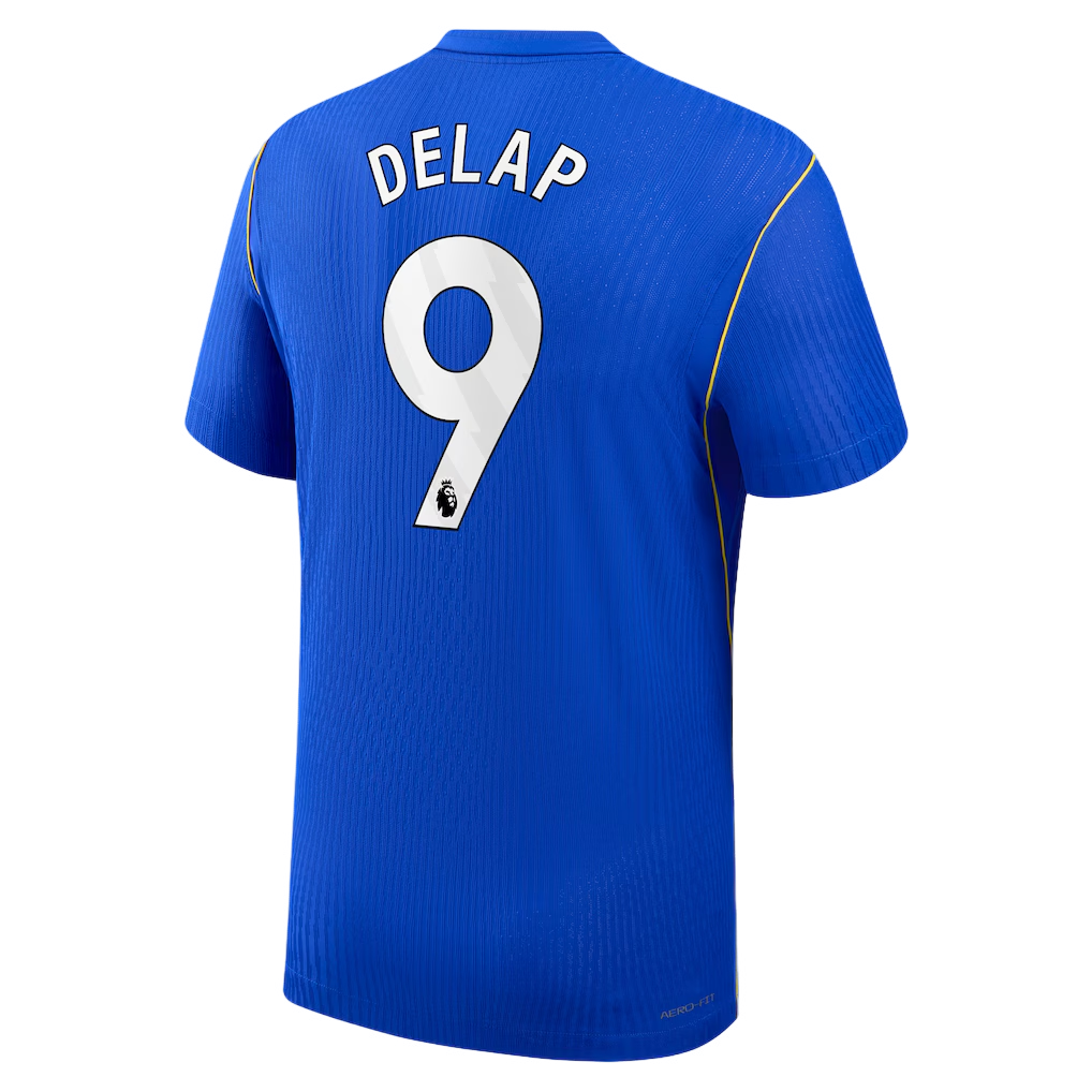 Chelsea 2026/27 #9 Liam Delap EPL Home Jersey - Player Version Football Shirt-Slim Fit