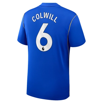 Chelsea 2026/27 Kids #6 Levi Colwill EPL Home Jersey - Fan Version Football Shirt-Regular Fit 01