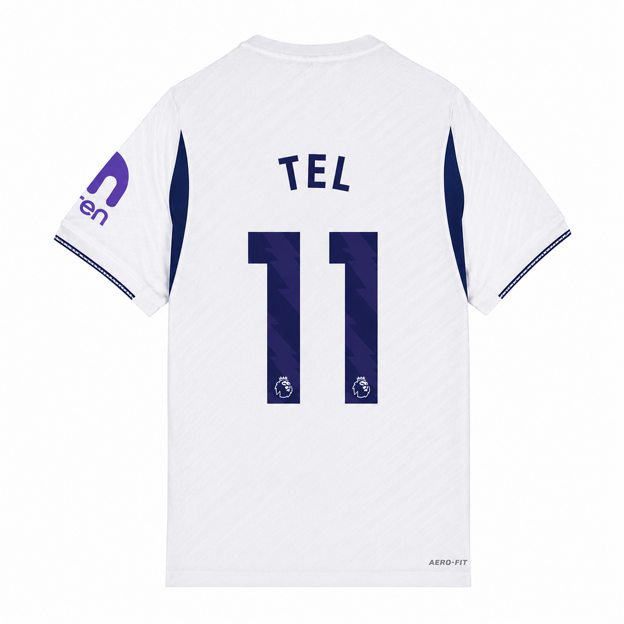 Tottenham Hotspur 2026/27 #11 Mathys Tel EPL Home Jersey - Player Version Football Shirt-Slim Fit