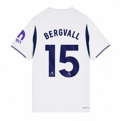 Tottenham Hotspur 2026/27 #15 Lucas Bergvall EPL Home Jersey - Player Version Football Shirt-Slim Fit 01