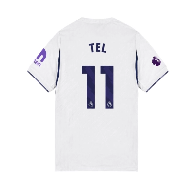 Tottenham Hotspur 2026/27 Kids #11 Mathys Tel EPL Home Jersey - Fan Version Football Shirt-Regular Fit 01
