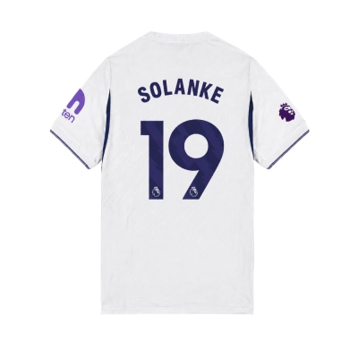 Tottenham Hotspur 2026/27 Kids #19 Dominic Solanke EPL Home Jersey - Fan Version Football Shirt-Regular Fit 01