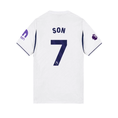 Tottenham Hotspur 2026/27 Kids #7 Son Heung-min EPL Home Jersey - Fan Version Football Shirt-Regular Fit 01