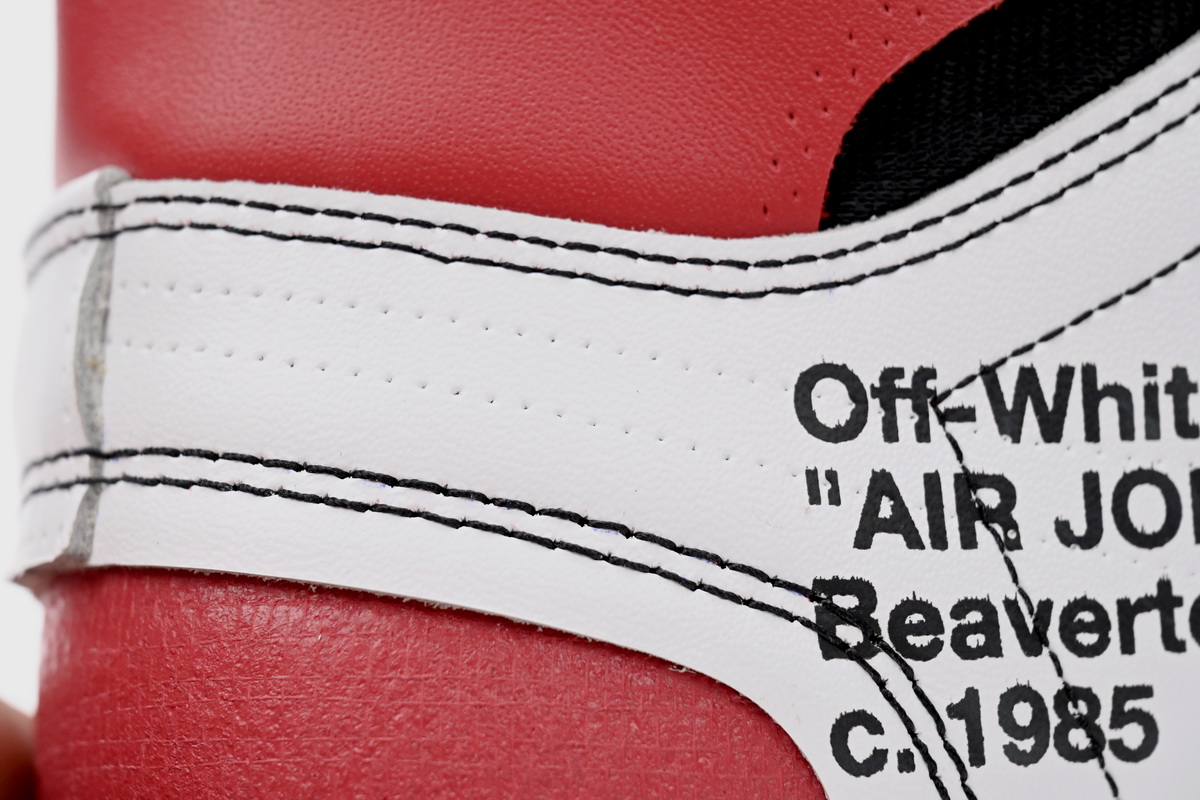 XP OFF-WHITE x Air Jordan 1 High OG 10X“Chicago”