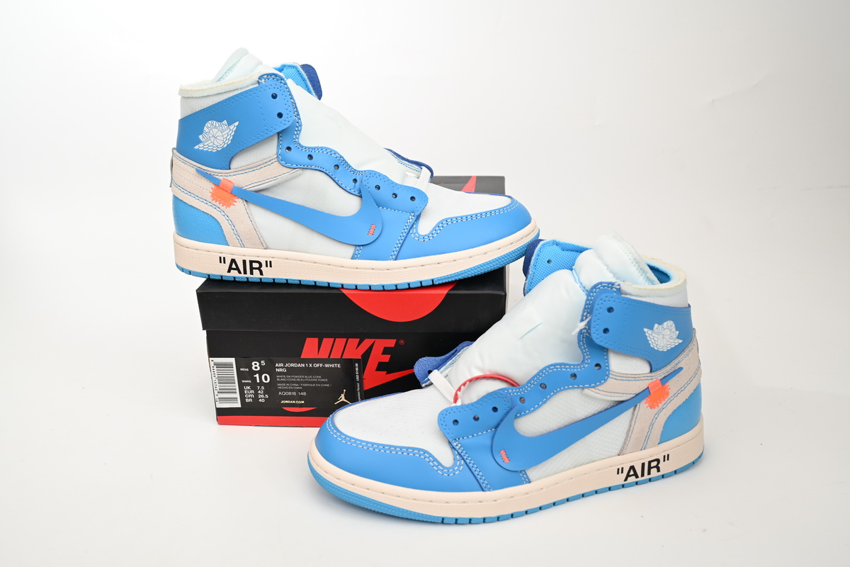 XP Off White x Air Jordan 1 “UNC”