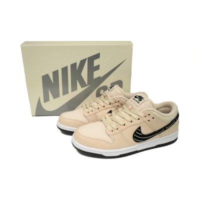 SX Albino & Preto × Nike SB Dunk Low Pro “Pearl White 02