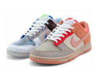 SX CLOT x NK Dunk Low Brown Blue Gray