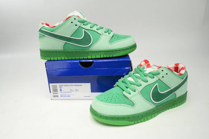 SX CONCEPTS × Nike Dunk SB Seaweed Green Lobster