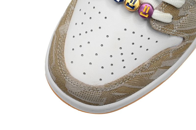 SX Rayssa Leal × Nike SB Dunk Low White Blue Purple