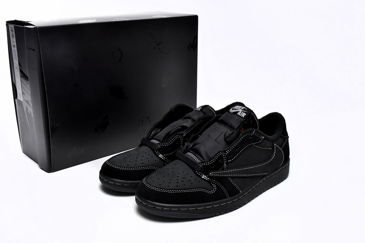 XP Travis Scott x Air Jordan 1 Low OG SP Black Phantom