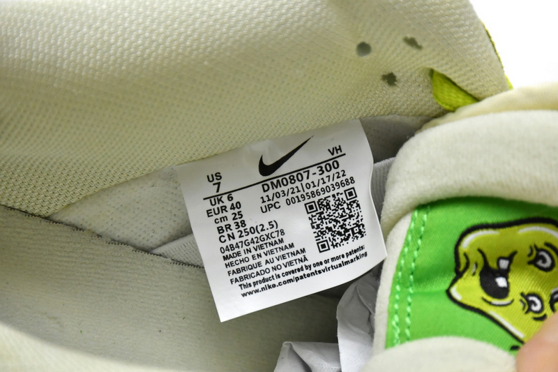 SX Nike Dunk Low Green Apple