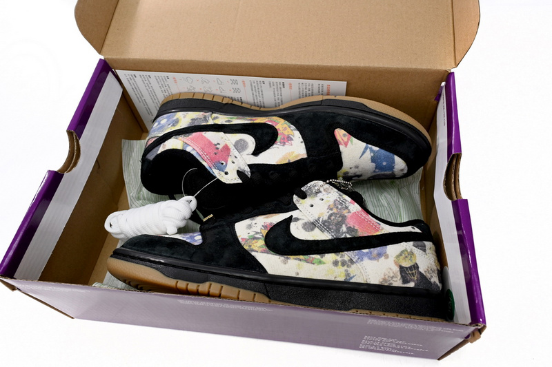 SX Supreme × Nike Dunk Low “Rammellzee”