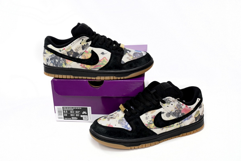 SX Supreme × Nike Dunk Low “Rammellzee”