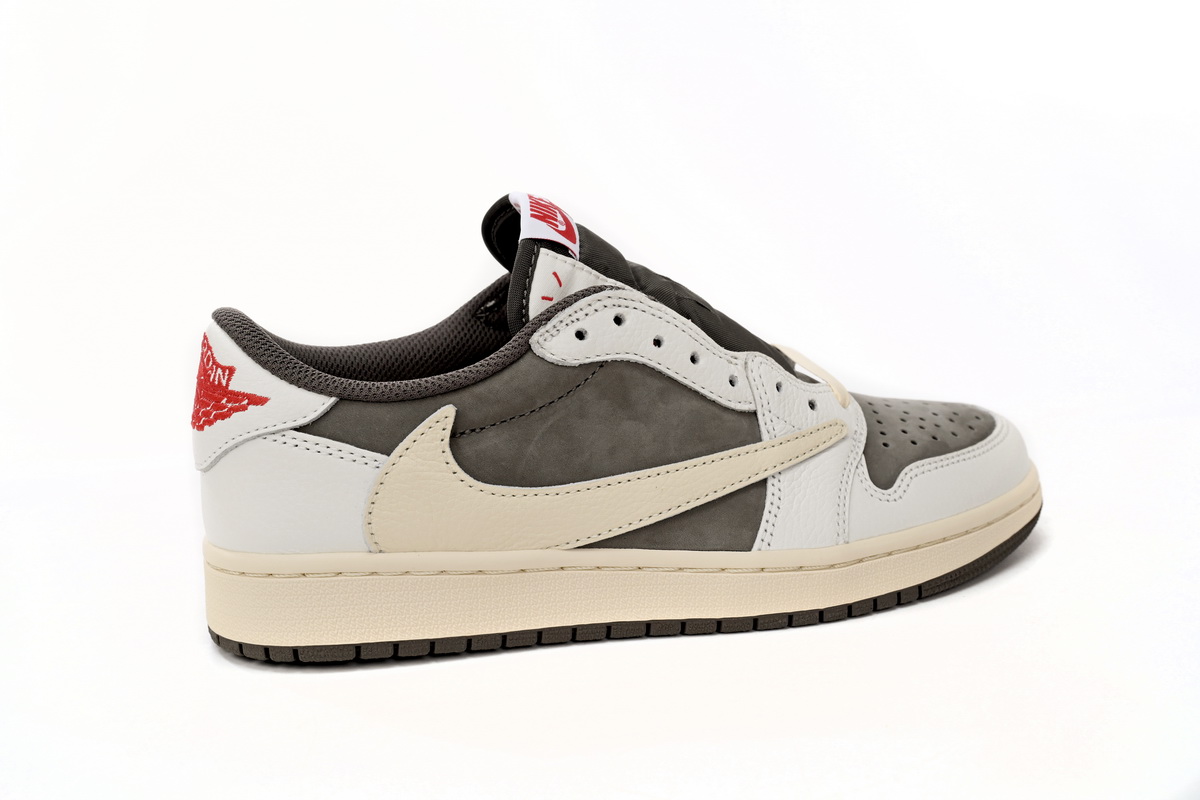 XP Travis Scott x Air Jordan 1 Low White Brown Barb