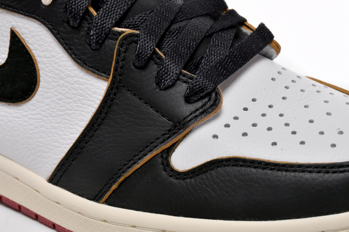 XP Union X Air Jordan 1 OG Hi Retro“Black Toe”