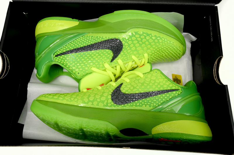 TS Nike Kobe 6 Protro “Grinch“